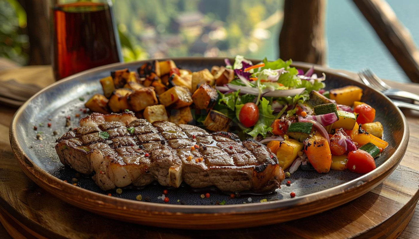 Découvrir la cuisine locale au restaurant du chalet du lac